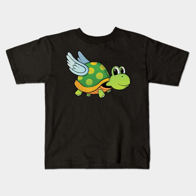 Turtle Doves Kids T-Shirt by royalsass